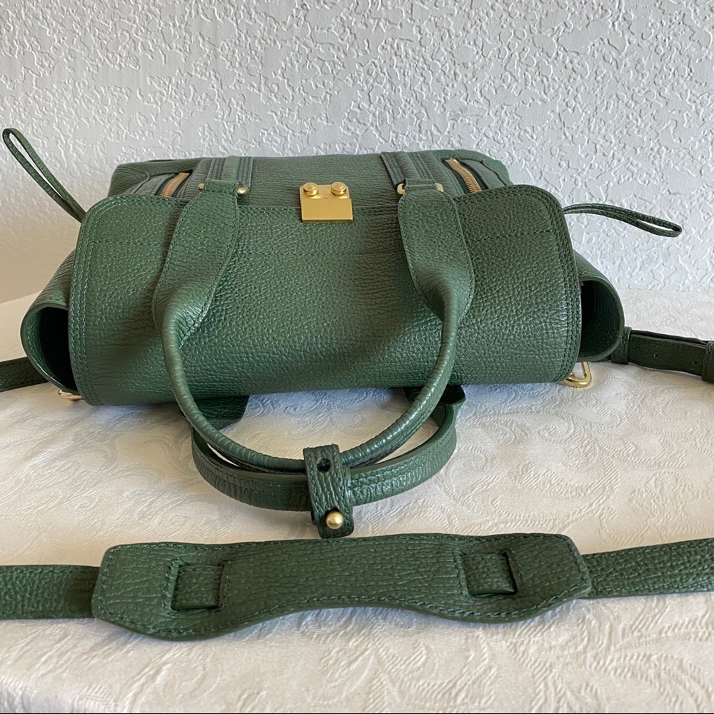 3.1 PHILLIP LIM Mediums Pashli leather tote dark green - Picture 7 of 11